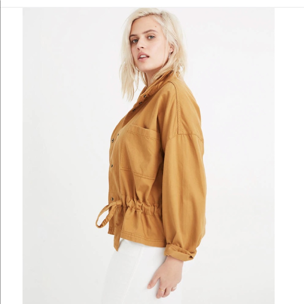madewell south lake military jacket